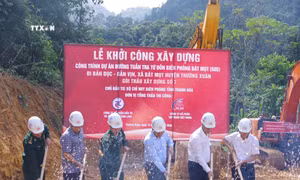Thanh Hóa khởi công xây dựng công trình Đường tuần tra biên giới