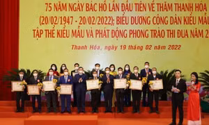 Long trọng tổ chức Lễ kỷ niệm 75 năm ngày Bác Hồ lần đầu tiên về thăm Thanh Hóa