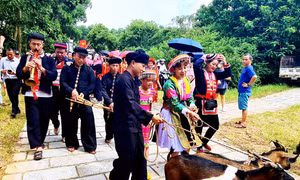 Các hoạt động với chủ đề “Vui Tết độc lập” tại Làng Văn hóa - Du lịch các dân tộc Việt Nam