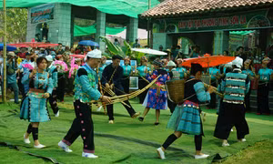 Sắc màu chợ phiên vùng cao "Sơn La điểm hẹn” tại Làng Văn hóa - Du lịch các dân tộc Việt Nam