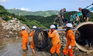 Điện Biên: Đã tìm thấy 1 thi thể nạn nhân mất tích do lũ quét ở Mường Pồn