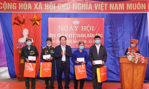 Ngày hội Đại đoàn kết toàn dân tộc tại Bắc Kạn