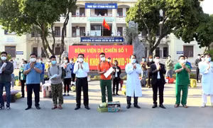 Dịch COVID-19: Hải Dương giải thể Bệnh viện dã chiến số 1