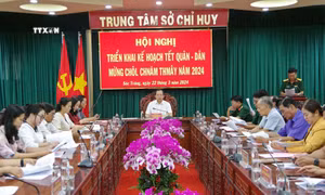 Sóc Trăng: Lần đầu tiên tổ chức Tết quân - dân nhân mừng Tết Chôl Chnăm Thmây của đồng bào Khmer
