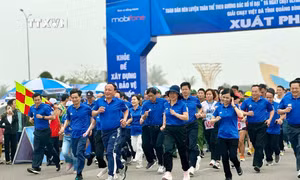 Ngày chạy Olympic: Góp phần bảo vệ sức khỏe và chất lượng cuộc sống của nhân dân
