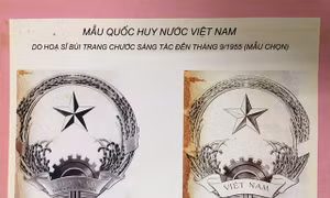 Nhân kỷ niệm 75 năm Quốc khánh 2/9: Hành trình sáng tạo Quốc huy Việt Nam 