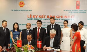 Ký kết ghi nhớ về tiết kiệm năng lượng giữa Việt Nam - Đan Mạch