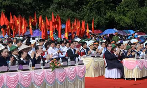 Mít tinh kỷ niệm 70 năm Quốc dân Đại hội Tân Trào tại Tuyên Quang