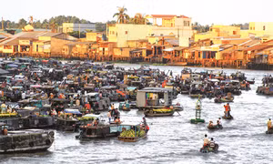 Về Cần Thơ thăm chợ nổi Cái Răng