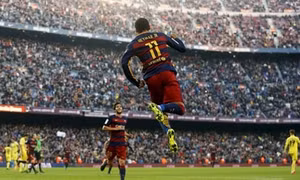 'Chấp' Messi, Barca vẫn là số 1 ở Liga