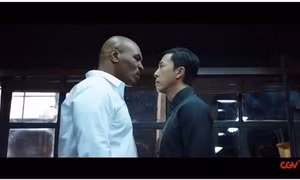 Chân Tử Đan song đấu võ sỹ Mike Tyson trong "Diệp Vấn 3"