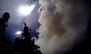 Mỹ: Tên lửa Nga bắn tới Syria bị rơi ở Iran