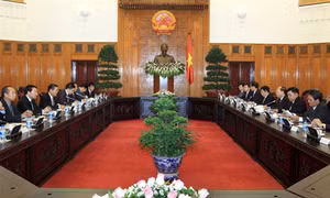 Lãnh đạo Đảng, Nhà nước tiếp Đoàn đại biểu cấp cao Lào