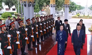 Phó Chủ tịch nước Nguyễn Thị Doan thăm chính thức CHDCND Lào