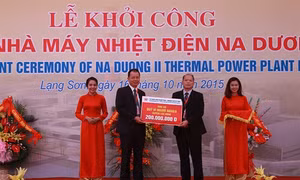 Khởi công Dự án Nhà máy nhiệt điện Na Dương II