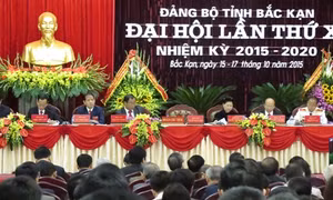 Đại hội đại biểu Đảng bộ các tỉnh Bắc Kạn, Kiên Giang, Gia Lai , Tây Ninh