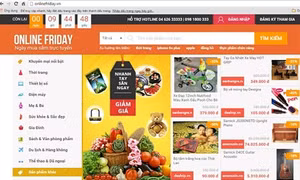 Gần 2.000 doanh nghiệp tham gia OnlineFriday.vn