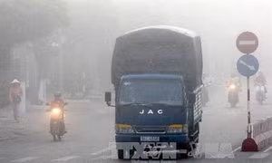 Hà Nội nhiều mây, sương mù nhẹ