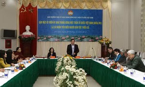 Gặp mặt Ủy viên Ủy ban Trung ương Mặt trận Tổ quốc Việt Nam là cá nhân tiêu biểu người dân tộc thiểu số