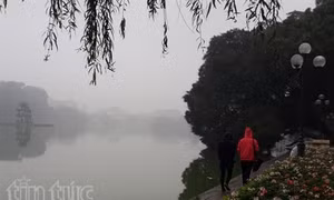 Mưa ẩm ở Bắc bộ, trưa nhiệt tăng