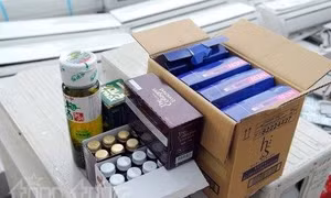 Tạm giữ 4 container hàng điện tử và mỹ phẩm nhập lậu