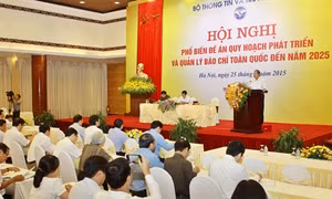 Phổ biến Đề án Quy hoạch phát triển và quản lý báo chí toàn quốc đến năm 2025