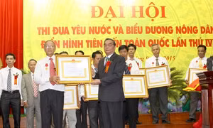 Đại hội Thi đua yêu nước và biểu dương nông dân điển hình tiên tiến toàn quốc lần thứ IV