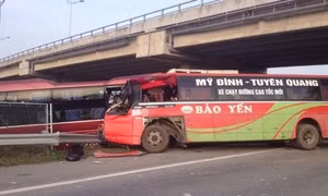 Công bố trích xuất dữ liệu xe khách trong vụ tai nạn kinh hoàng