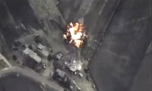Máy bay Nga liên tục xuất kích, phá hủy nhiều cơ sở quan trọng của IS ở Syria