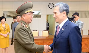 Hai miền Triều Tiên đạt thỏa thuận 6 điểm nhằm giảm căng thẳng