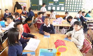 Nam Hồ- trường Tiểu học đạt chuẩn quốc gia ở vùng ven đô Đà Lạt
