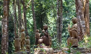 Tạc tượng gỗ dân gian nét đẹp văn hóa Tây Nguyên