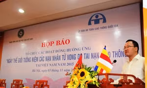 Gần 6.000 người dự lễ cầu siêu nạn nhân tử vong vì tai nạn giao thông