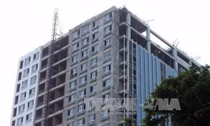 Sẽ cưỡng chế phần vi phạm tòa nhà 8B Lê Trực nếu thực hiện chậm