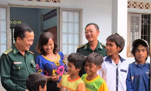 Lớp học đặc biệt ở vùng biên