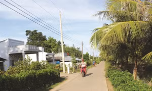Phú Tân đạt chuẩn nông thôn mới