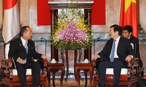 Lãnh đạo Đảng, Nhà nước tiếp Chủ tịch Thượng viện Nhật Bản