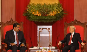 Lãnh đạo Đảng, Nhà nước tiếp, hội kiến Tổng thống Venezuela