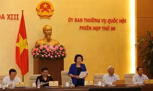 Phiên họp thứ 50 Ủy ban Thường vụ Quốc hội khóa XIII