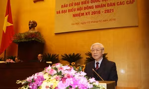 Tổng Bí thư Nguyễn Phú Trọng: Lựa chọn những người tiêu biểu, có đức, có tài, xứng đáng đại diện cho nhân dân