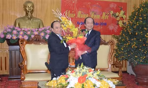 Phó Thủ tướng Nguyễn Xuân Phúc thăm và chúc Tết tỉnh Hà Nam