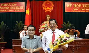 Bầu bổ sung Phó Chủ tịch UBND tỉnh Cà Mau nhiệm kỳ 2011-2016