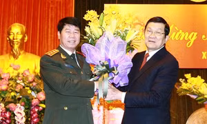 Chủ tịch nước ,chúc Tết, Đảng ủy Khối Doanh nghiệp Trung ương, Đảng ủy Ngoài nước, Tổng cục 5 (Bộ Công an)
