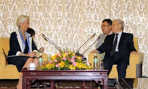 Tổng Bí thư Nguyễn Phú Trọng tiếp Tổng Giám đốc Quỹ Tiền tệ Quốc tế (IMF),