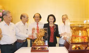 Chủ tịch Quốc hội Nguyễn Thị Kim Ngân: Tín ngưỡng thờ cúng Hùng Vương tạo nên sức mạnh của cả dân tộc trong sự nghiệp đấu tranh dựng nước và giữ nước
