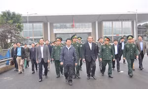 Phó Thủ tướng thường trực Chính phủ Trương Hòa Bình làm việc tại tỉnh Lào Cai