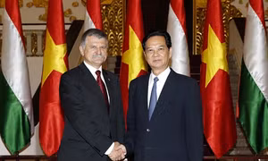 Lãnh đạo Đảng, Nhà nước tiếp Chủ tịch Quốc hội Hungary