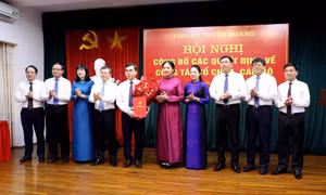 Ông Ma Thế Hồng giữ chức Phó Bí thư Tỉnh ủy Tuyên Quang