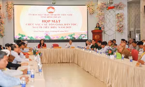 Bình Thuận gặp mặt 100 vị chức sắc tôn giáo, dân tộc, người tiêu biểu năm 2025