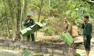 Bộ đội Biên phòng Mường Lát tham gia xây dựng hệ thống chính trị cơ sở vùng biên giới